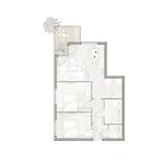 Апартаменты Binnendiek Haus 3 12 Bohl